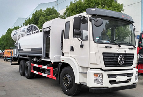 國六東風錦程后雙橋多功能抑塵車