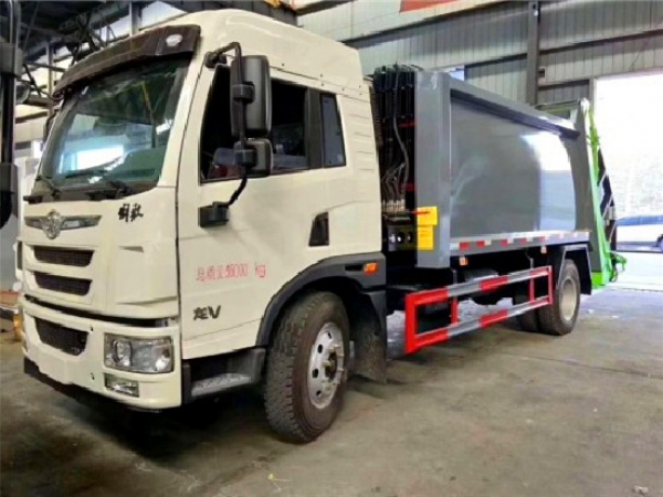 解放龍V國六12方壓縮式垃圾車