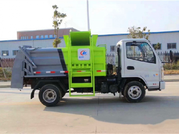 凱馬國六藍牌3方餐廚垃圾車