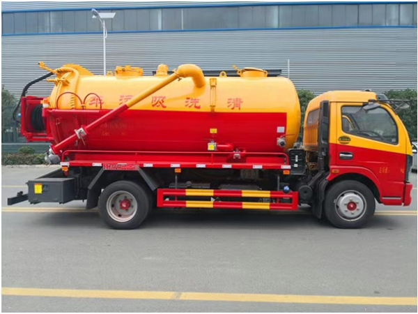 大多利卡8方 清洗吸污車(一體罐) 國六