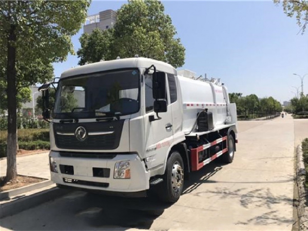 東風天錦國六12方餐廚垃圾車(方罐)