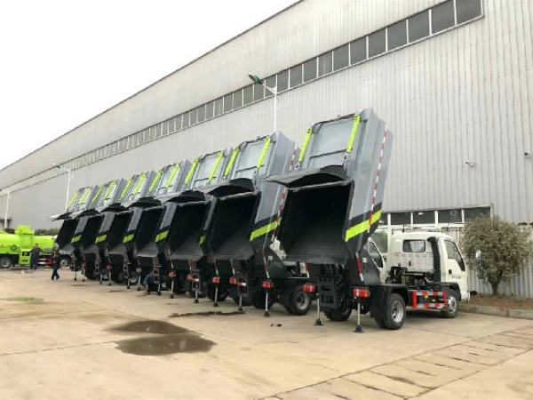 楚勝牌CSC5042ZZZB6型自裝卸式垃圾車