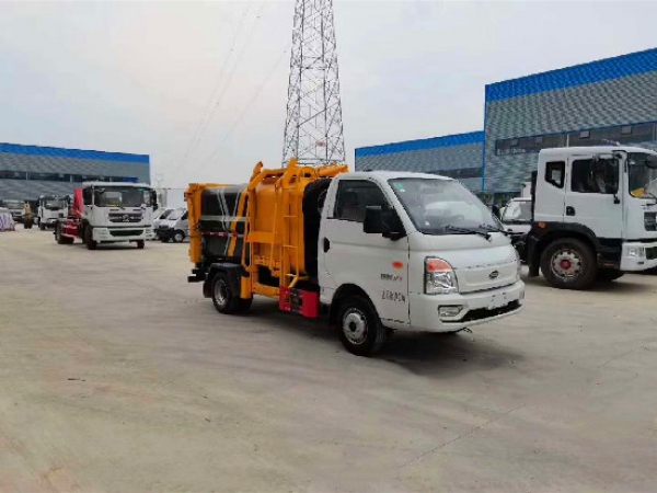 程力威牌CLW5030ZZZLS6型自裝卸式垃圾車(chē)