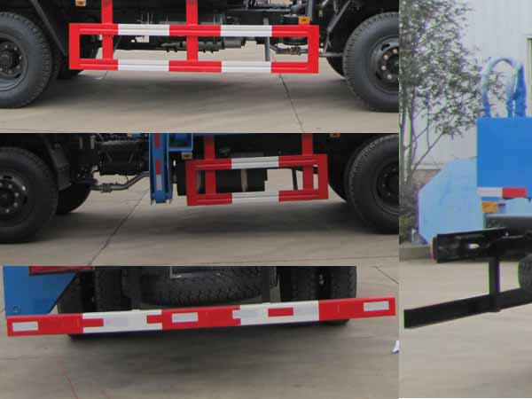 東風(fēng)153側(cè)擺臂式垃圾車(8-10方)