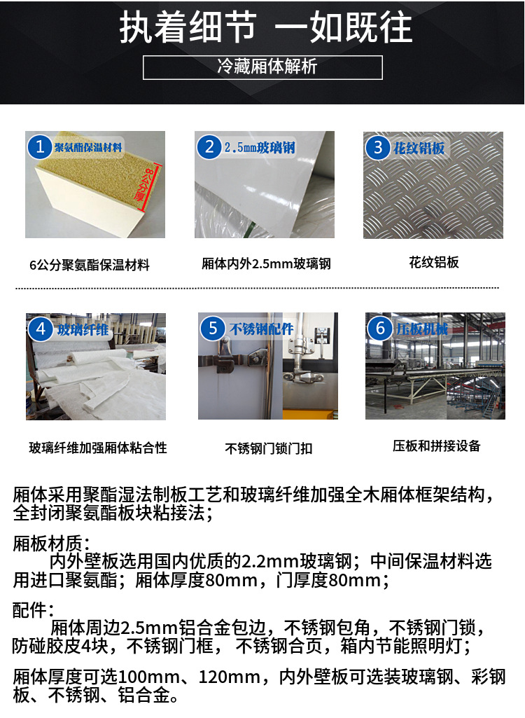 (國六面包型)福田風景G7冷藏車