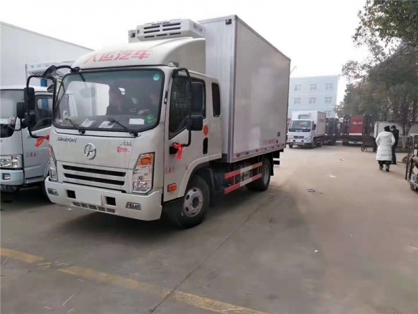 (國(guó)六4.2米)大運(yùn)藍(lán)牌冷藏車