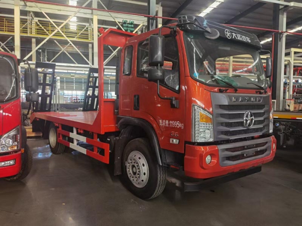 (國六)湖北大運G6黃牌平板車