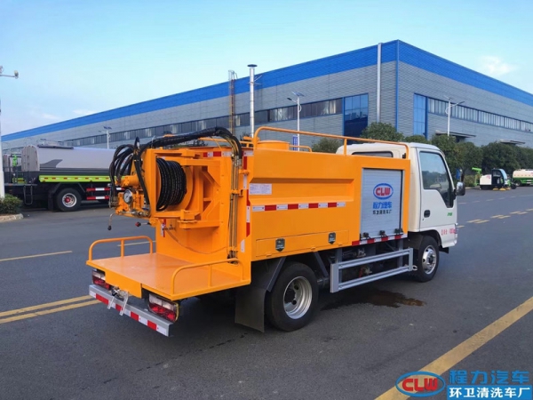 江淮地下室專用藍牌高壓清洗車